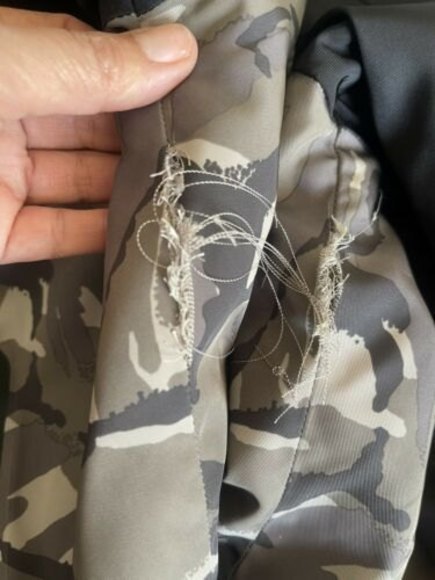 Express Bomber Mens Camouflage Jacket - Picture 10 of 11